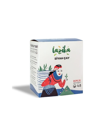 Siyah Çay Demlik Poşet 48'li