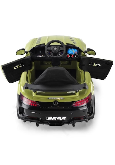 Baby2go 2696 Grand Akülü Araba 12 Volt / Yeşil Yeşil