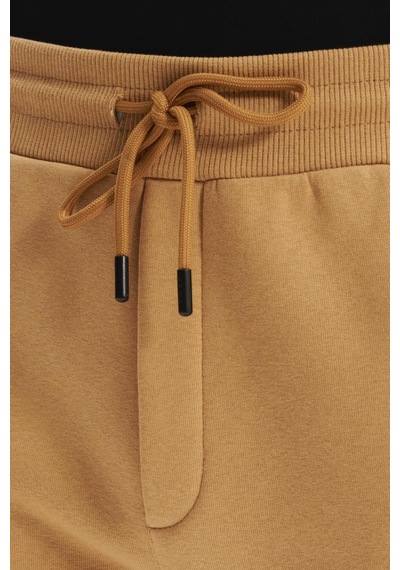 AR-MA Arma Erkek Regular Fit Gizli Fermuarlı Cepli Dar Paça Lastikli Eşofman Altı Pamuk Polyester, 3 İplik Şardonlu K30174681702 Kahverengi