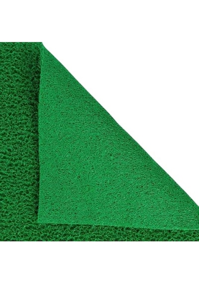 Kıvırcık Halı Paspas 14 Mm Renk Yeşil 1,20 X 2 Metre Su Emici İş Çok Renkli