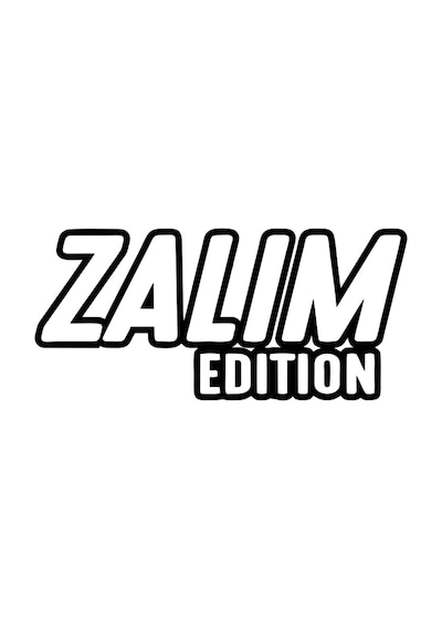 Zalim Edition Araba Sticker 17x17 Cm Siyah