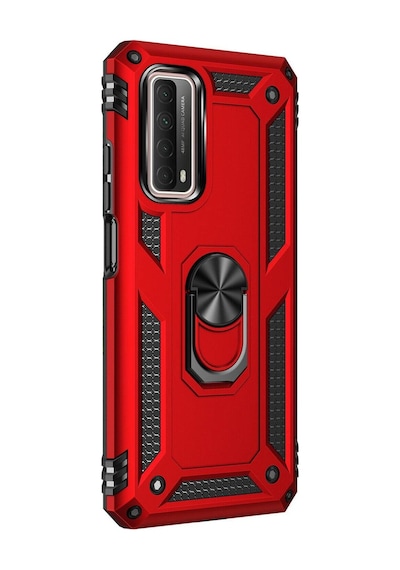 Huawei P Smart 2021 Yüzüklü Tank Kılıf Gold