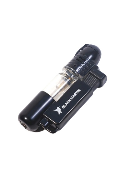 Black Martin Tek Torch Pürmüz Siyah Puro Çakmağı - Tr9285