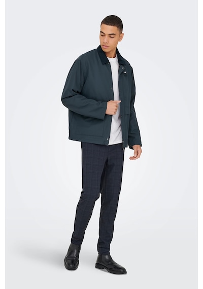 Only & Sons Onskosmo Erkek Lacivert Ceket Mont - 22034856 Lacivert