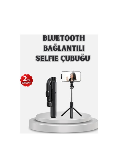 8753tknd Kablosuz Bluetooth Selfie Çubuğu 360 Dönebilir Başlık, Taşınabilir Ve Şık Tasarım 893hmn Çok Renkli