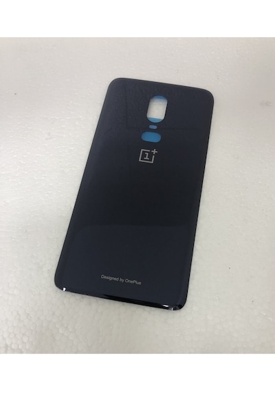Oneplus 6 Arka Kapak Pil Kapağı - Siyah