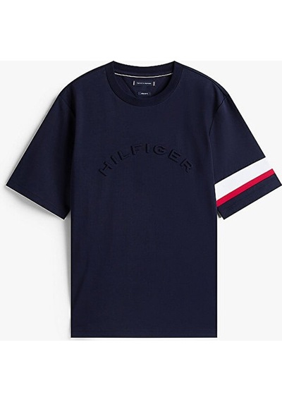Tommy Hilfiger Erkek Insert T-shirt Lacivert