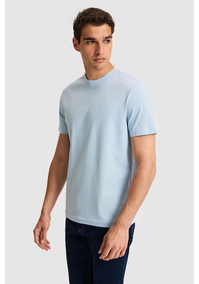 U.s. Polo Assn. Erkek Açık Mavi Tişört Basic 50326953-vr003 Acık Mavı