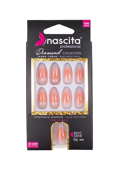 Nascita Diamond Taşlı Takma Tırnak 24'lü Set Nasnaıl00253