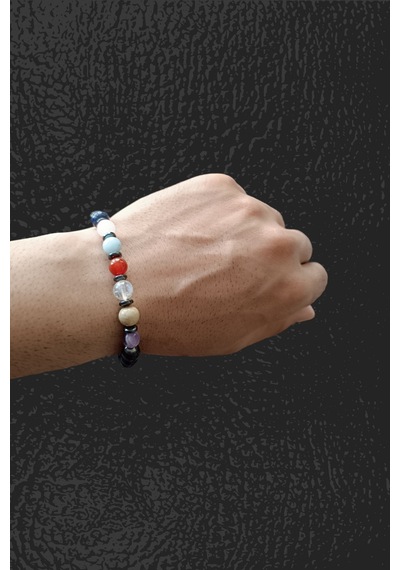 7 Çakra Doğal Taş Bileklik Akik, Sitrin, Jasper, Akuamarin, Pembe Kuvars, Lapis, Ametist Karışık Renk Karışık Renk 7 Çakra Doğal Taş Bileklik Akik, Sitrin, Jasper, Akuamarin, Pembe Kuvars, Lapis, Ametist Karışık Renk Karışık Renk