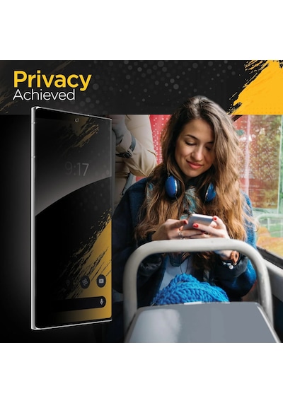Samsung Uyumlu S24 Ultra Hayalet Ekran Koruyucu Gizli Privacy