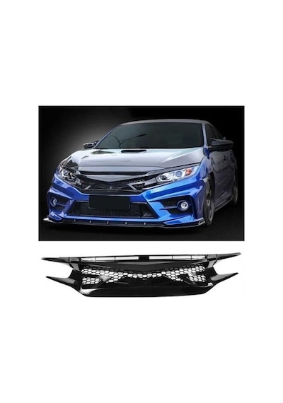 Çmk Honda Civic Fc5 2016-2020 Ön Panjur Jdm Stil