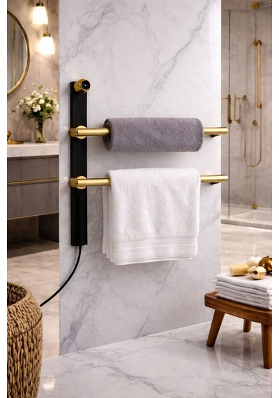 Elektrikli Havlupan 50x90xh100 Cm 60 Watt 65 C Gold