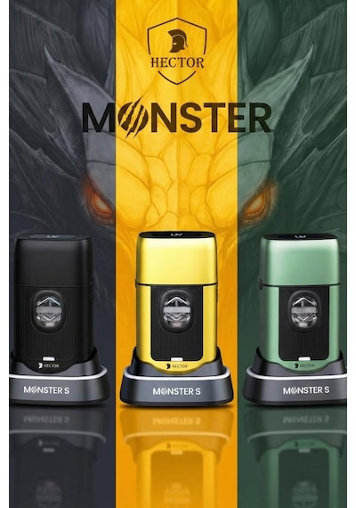 Hector Monster S 8000 Rpm Type-c Tıraş Makinesi Gold