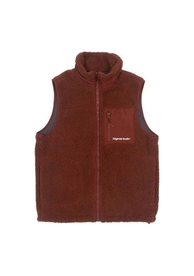 Jack & Jones Jorvesterbro Teddy Bodywarmer Yelek 12260453 Kahverengi