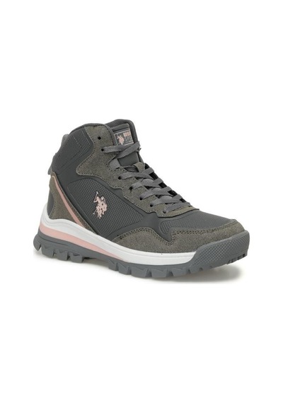 U.S. Polo Assn. U.s Polo Assn. Sagan Hı Wmn 3pr Kadın Outdoor Bot Gri 36-40 001