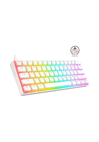 Rampage KB-R135 Parvus Brown Switch Kablolu Oyuncu Klavyesi