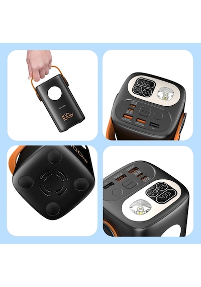 Venandin Pwb60b2 100 W 60,000mah Powerbank Siyah