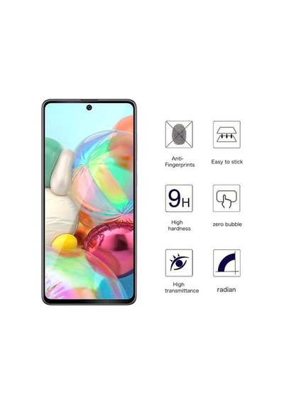 Samsung Uyumlu A51 Ekran Koruyucu Tam Kaplayan Seramik Nano Antistatik