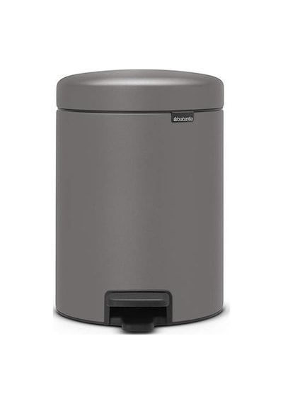 Brabantia Çöp Kutusu 5 Litre Newicon Pedallı Beton Gri 126284 Gri