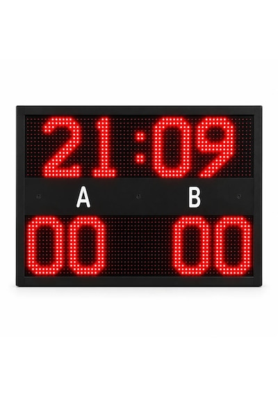 Led Skorbord Kumandalı Futbol Ve Halı Saha Skor Tabelası 50x70cm