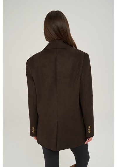 Mai Collection Arslev Acı Kahve Blazer Ceket