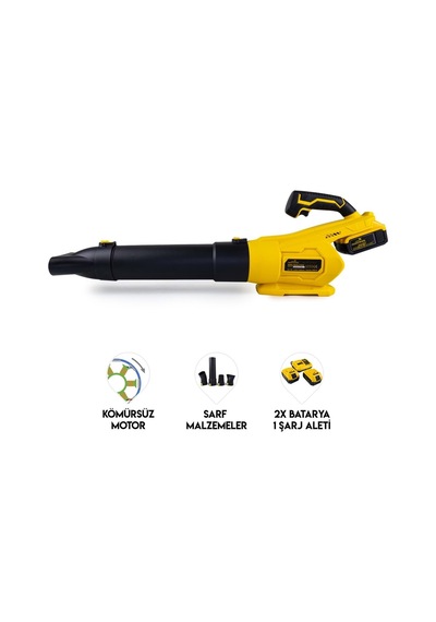 Dawreek Sarı Dw21 Turbo Üfleme Fan