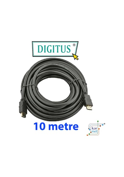 Digitus Hdmi Kablo Weth.1.3V 1080P 4K Ultra Hd Awg30 10Metre
