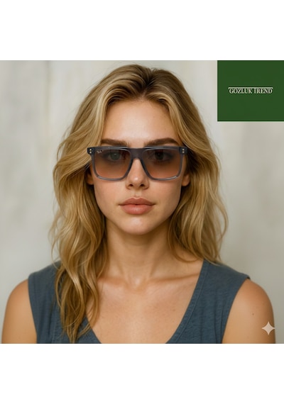 Morlin Bron Mbss1214 56 15 150 C4 Unisex Güneş Gözlüğü Kahverengi