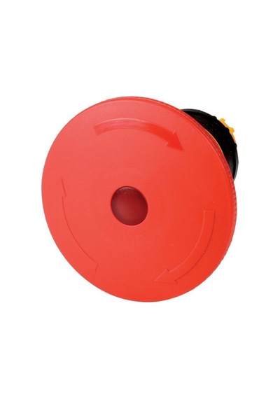 Eaton M22-pvlt60p Buton Aksesuarı: Acil Durdurma Butonu Kafası Mantar, Çevirmeli , 60mm, Işıklı