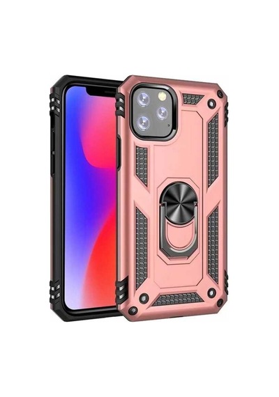 Apple Uyumlu iPhone 11 Pro Max Yüzüklü Standli Vega Kilif Ekran Koruyucu 510330937