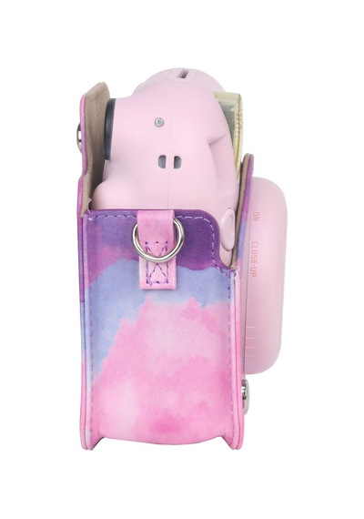 Instax Mini 12 Makine Uyumlu Renkli Deri Kılıf