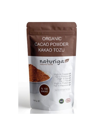 Naturiga Organik Kakao Tozu 3 x 100 G