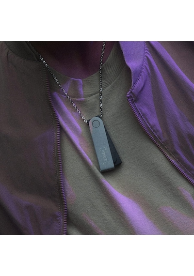 Ledger Nano S Plus Neptün Mavisi Kripto Donanım Cüzdanı Bakır Ye