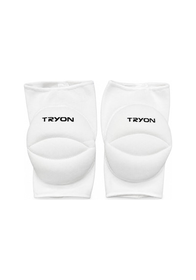 Tryon Unisex Yetişikin Voleybol Dizliği Diz Koruyuculu Beyaz