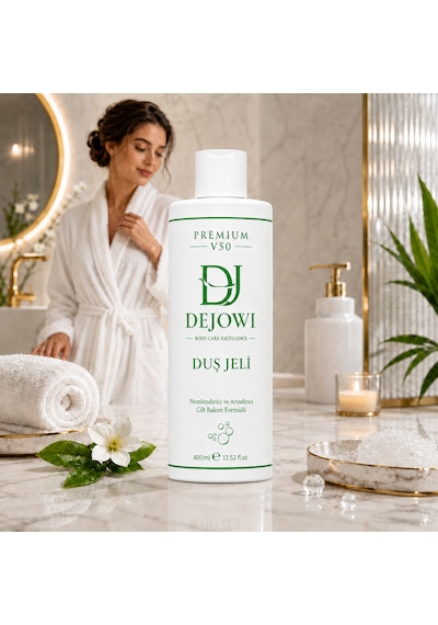 Dejowi V50 Premium Panthenol Destekli Nemlendirici Duş Jeli, 400 Ml, Gliserin Ve Panthenol B5 İçerikli Diğer