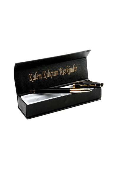 Öğretmenler Günü Hediyesi Özel Kutulu Roller Kalem Hdy46467801- Siyah