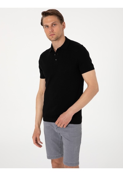 Pierre Cardin Erkek Siyah Kazak /triko 50305976-vr046 Siyah