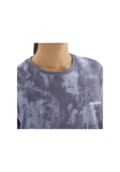 Salomon Canopy Short Tee W 55113 Çok Renkli