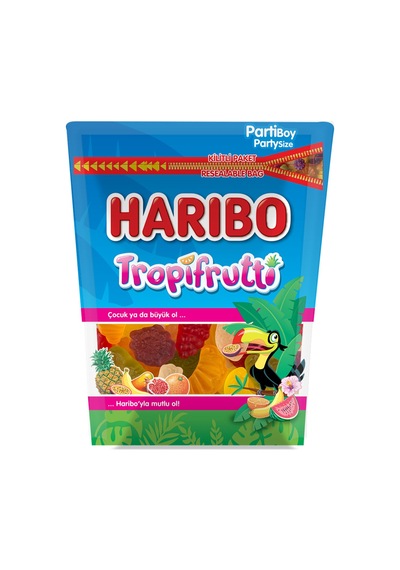 Haribo Tropifrutti Kilit Paket 200 G - 8 Adet Tarı