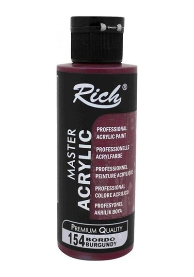 Master Akrilik Boya Bordo 120ml Bordo