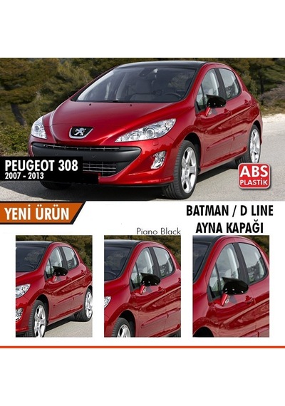 Peugeot 308 Batman Ayna Kapağı 2007-2013