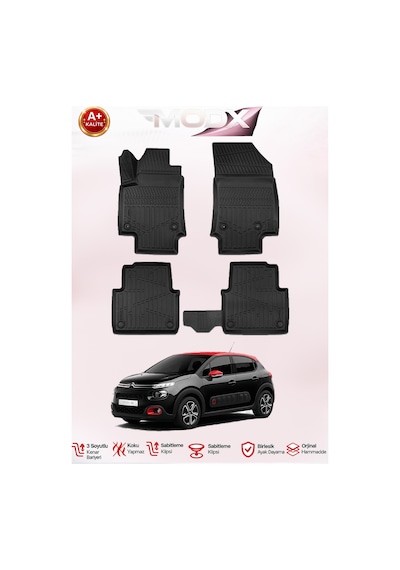 Volkswagen Jetta 2005-2010 F397:f412universal Havuzlu Paspas Takımı A+