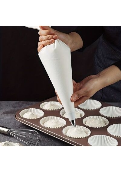 Silikomart Krema Torbası 65 Cm Gümüş