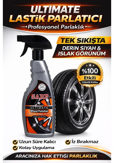 Sarp Lastik Parlatıcı & Koruyucu 500 Ml
