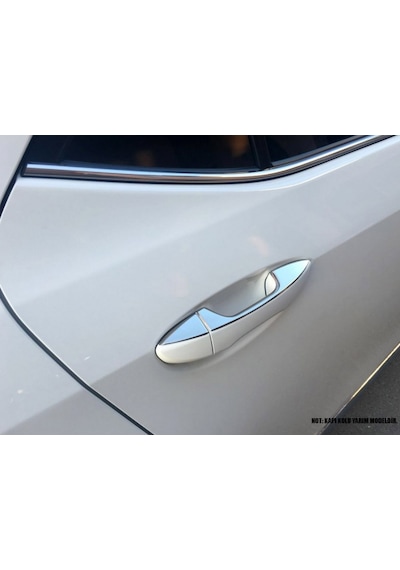 S-Dizayn Toyota Corolla Uyumlu Krom Kapı Kolu Yarım Model 4 Prç.  2013-20