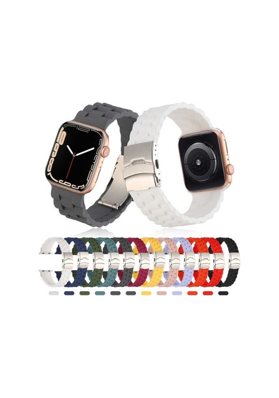 Watch Ultra 49mm Kordon Krd-72 Uyumlu Strap Kayış Zore Sarı