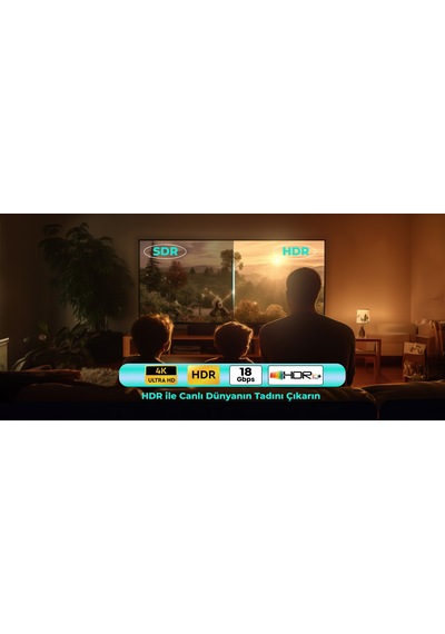 Hdmi 2.0 4k Ultra Hd 60 Hz Ses Ve Görüntü Aktarım Kablosu 2 Metre