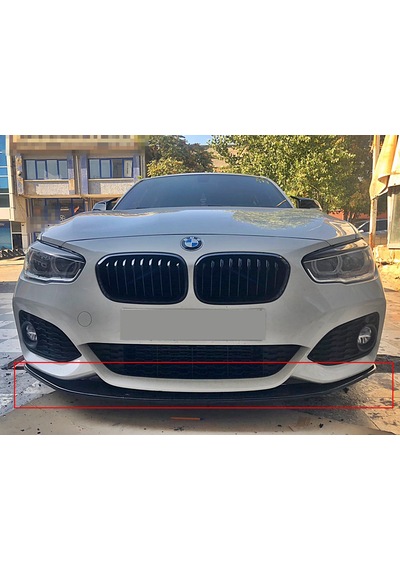F20 Lci M Sport Ön Lip - Plastik - Parlak Siyah