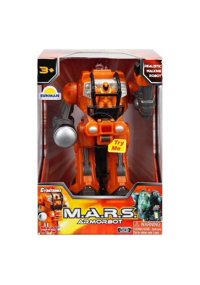 40497 M.a.r.s Sesli Ve Işıklı Zırhlı Robot